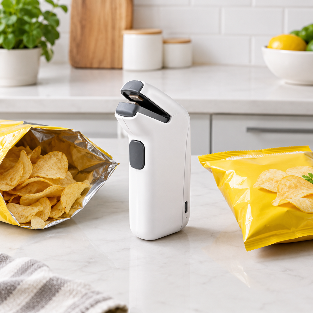 Mini Bag Sealer – Keep Snacks Fresh Longer